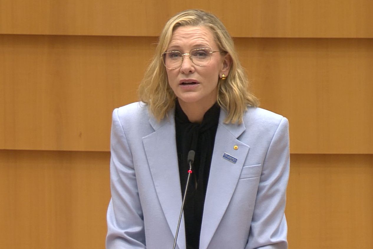 Cate Blanchett wzywa UE do pomocy uchodźcom. "Nie wzmacniajcie granic"