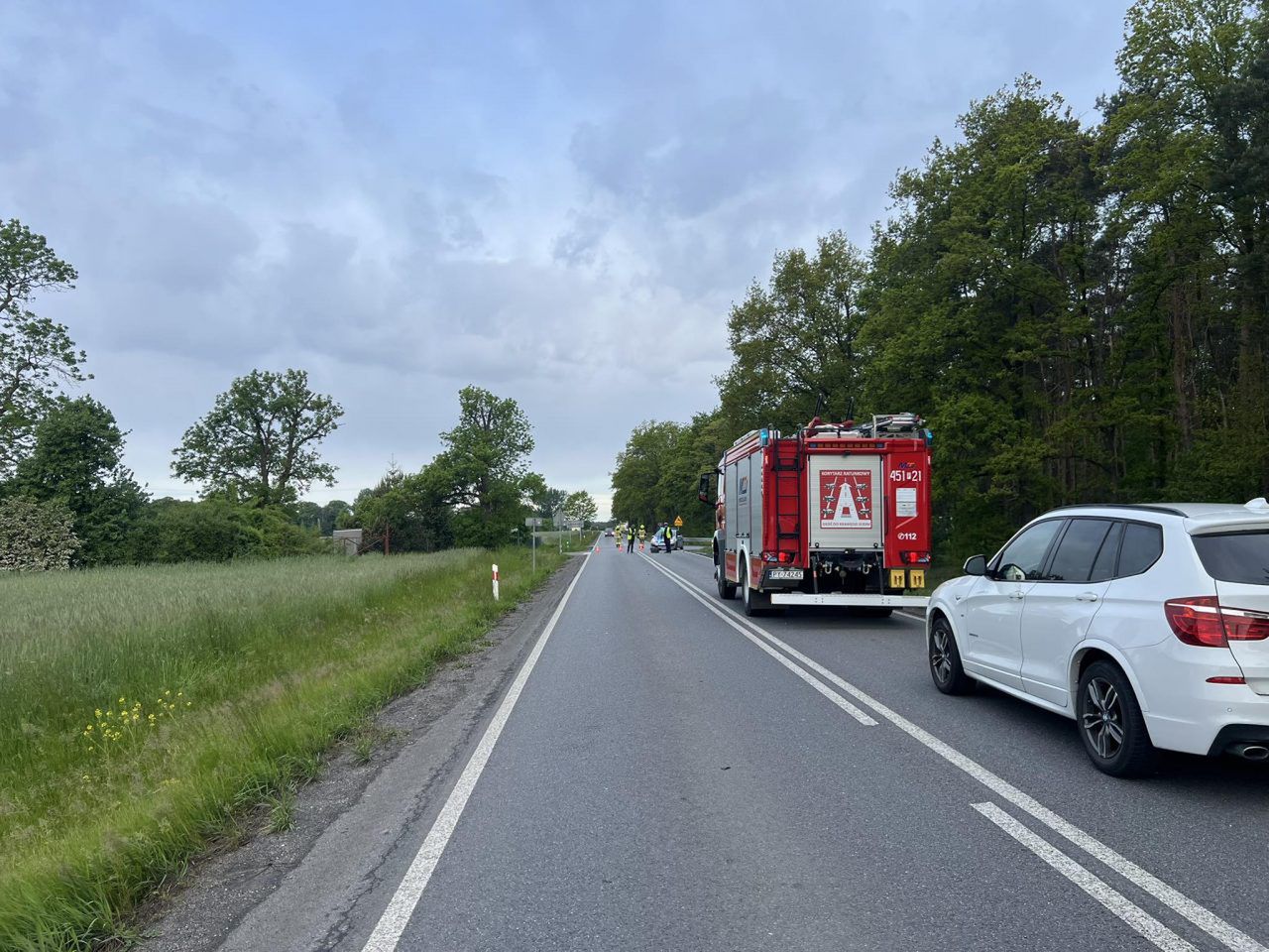 Śmiertelny wypadek pod Jarocinem. Pieszy zginął pod kołami ciężarówki