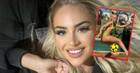 Najpiękniejsza piłkarka świata zrobiła show. W samym bikini