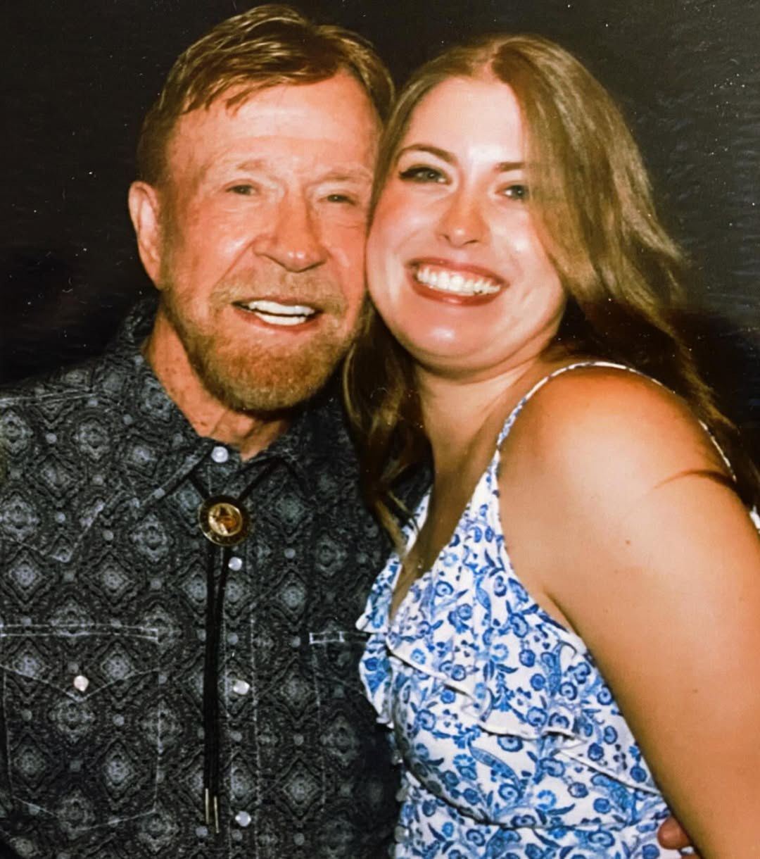 Córka Chucka Norrisa pożegnała ojca 