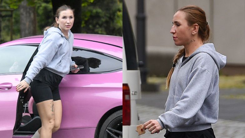 Marta Linkiewicz podjechała różową strzałą do urzędu