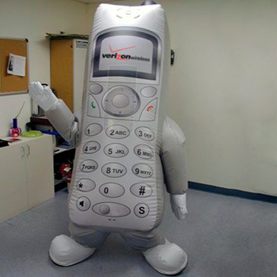 verizon cellphone costume