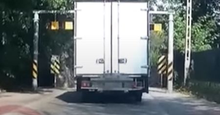 Kierowca TIR-a miał zasady w poważaniu. Nie wiedział, że jest nagrywany