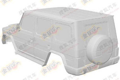 BAIC - klon Mercedesa klasy G