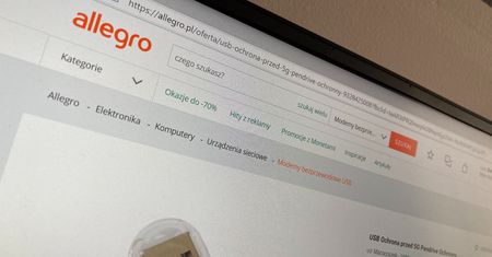 Pendrive "chroniący przed 5G" już na Allegro. Na czym tym razem chcą zarobić oszuści?