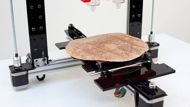 Druk 3D wkracza do kuchni. Czas na drukowane burrito! 1