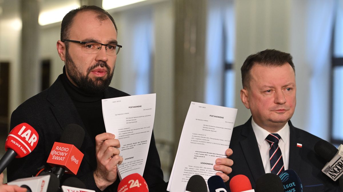 Mariusz Błaszczak, Krzysztof Szczucki
