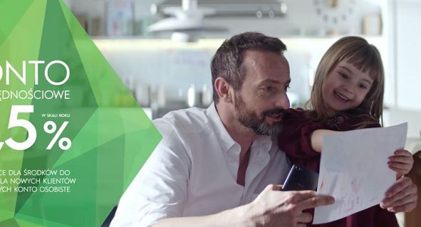 „Ciesz się̨ spokojem, jaki dają oszczędności” w kampanii konta „Na dobry początek” w Getin Banku (wideo)