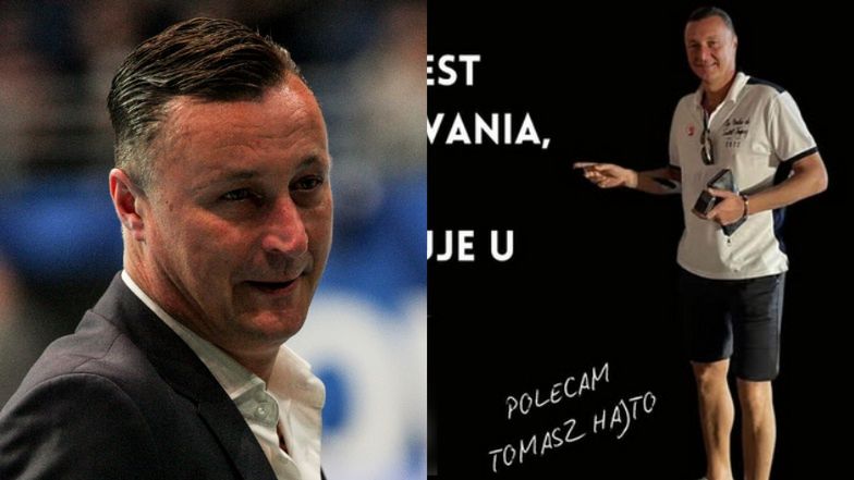 Tomasz Hajto reklamuje hamulce samochodowe