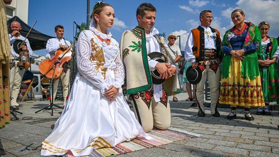Góralskie wesele na festiwalu