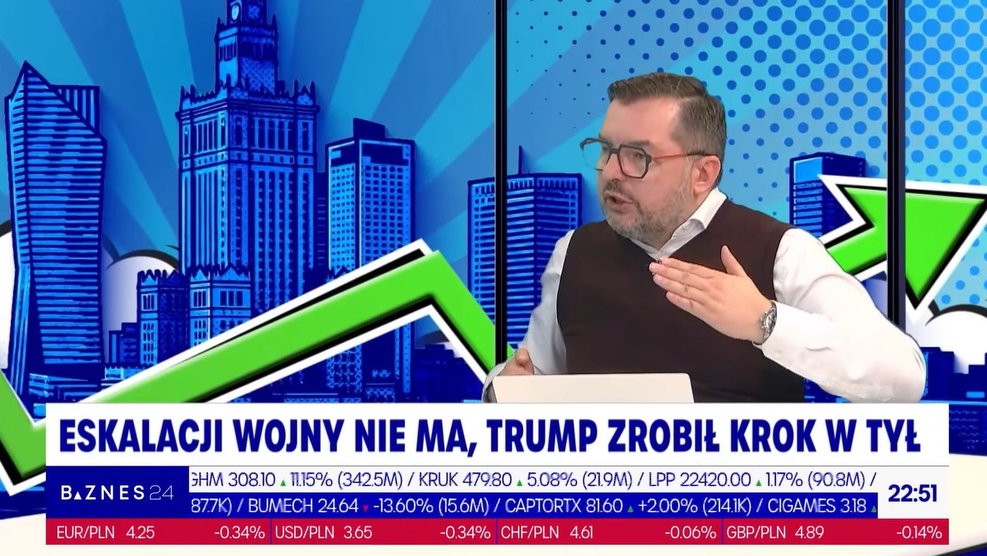 Biznes24 bez Blajera. "Dziękuję widzom, ale na pewno ich nie zostawiam"