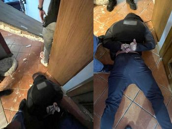 Malbork: Najpierw laboratorium, teraz dilerzy. 28-latek nie chciał otworzyć, więc policjanci weszli z drzwiami
