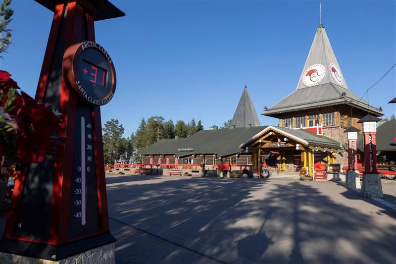 Temperatura we wtorek w Rovaniemi.