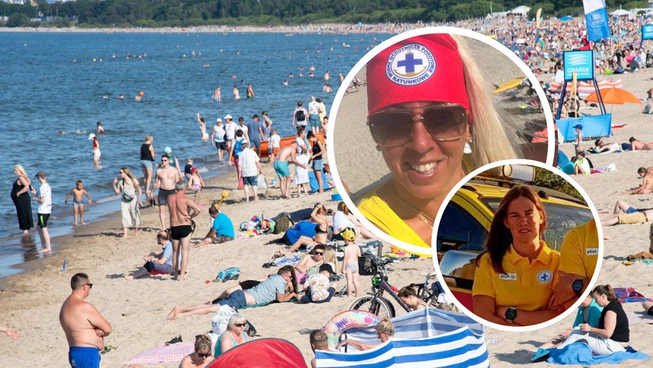 Ratowniczki WOPR opowiedziały o zaginięciach dzieci na plaży
