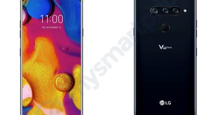 LG V40 ThinQ na renderach - jest notch i sporo aparatów
