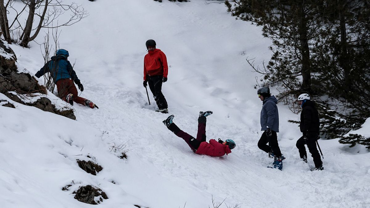 Warunki w Tatrach; zdj. poglądowe
