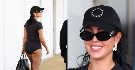 Georgina Rodriguez w osobliwej stylizacji melduje się w Wenecji. Ukochana piłkarza postawiła na kabaretki i... majtki (ZDJĘCIA)
