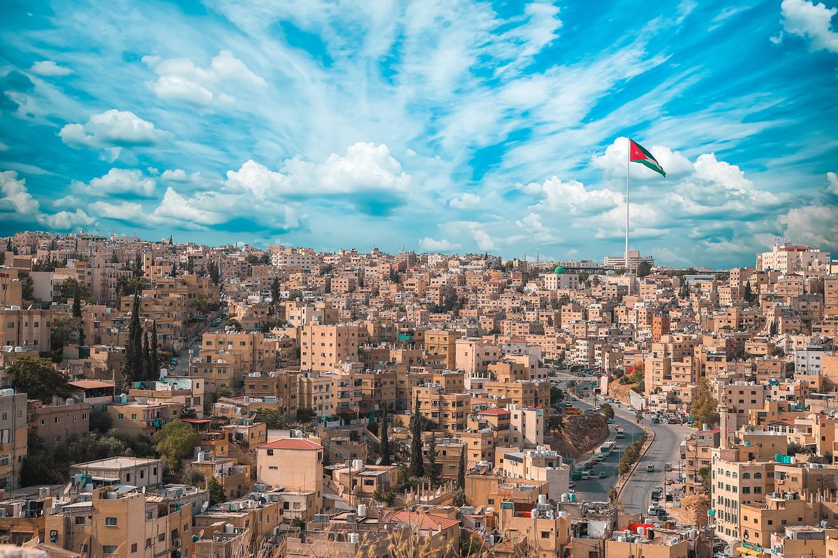 Amman to betonowe miasto, ale pełne klimatu