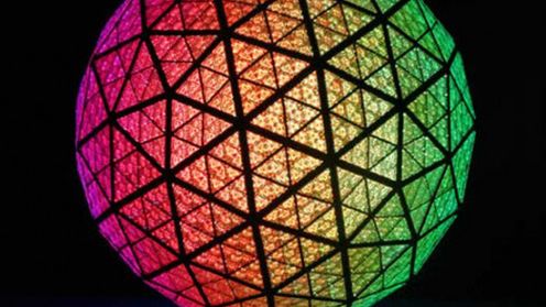 Sylwestrowa kula na Times Square z 32 tysięcy LED-ów 1