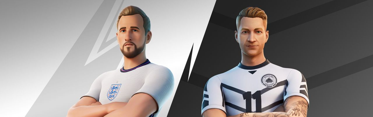 Harry Kane i Marco Reus w Fortnite z okazji Euro 2020