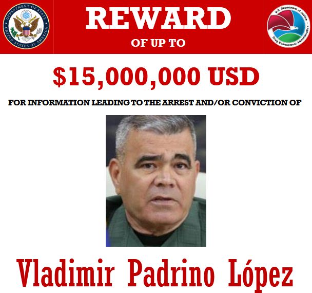 Nadal aktywny jest list gończy na wenezuelskim generałem