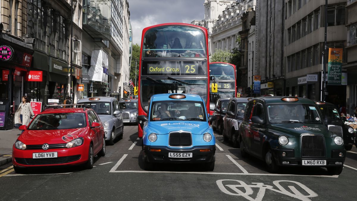 Wjazd do centrum Londynu jest płatny, choć są od tego wyjątki