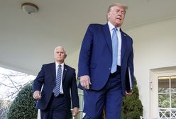 USA. Pierwsze spotkanie Mike Pence-Donald Trump po ataku na Kapitol