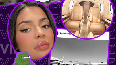 Kylie "klimatyczna ignorantka" Jenner i jej lot samolotem. Czy 17 minutowa podróż jest eko?