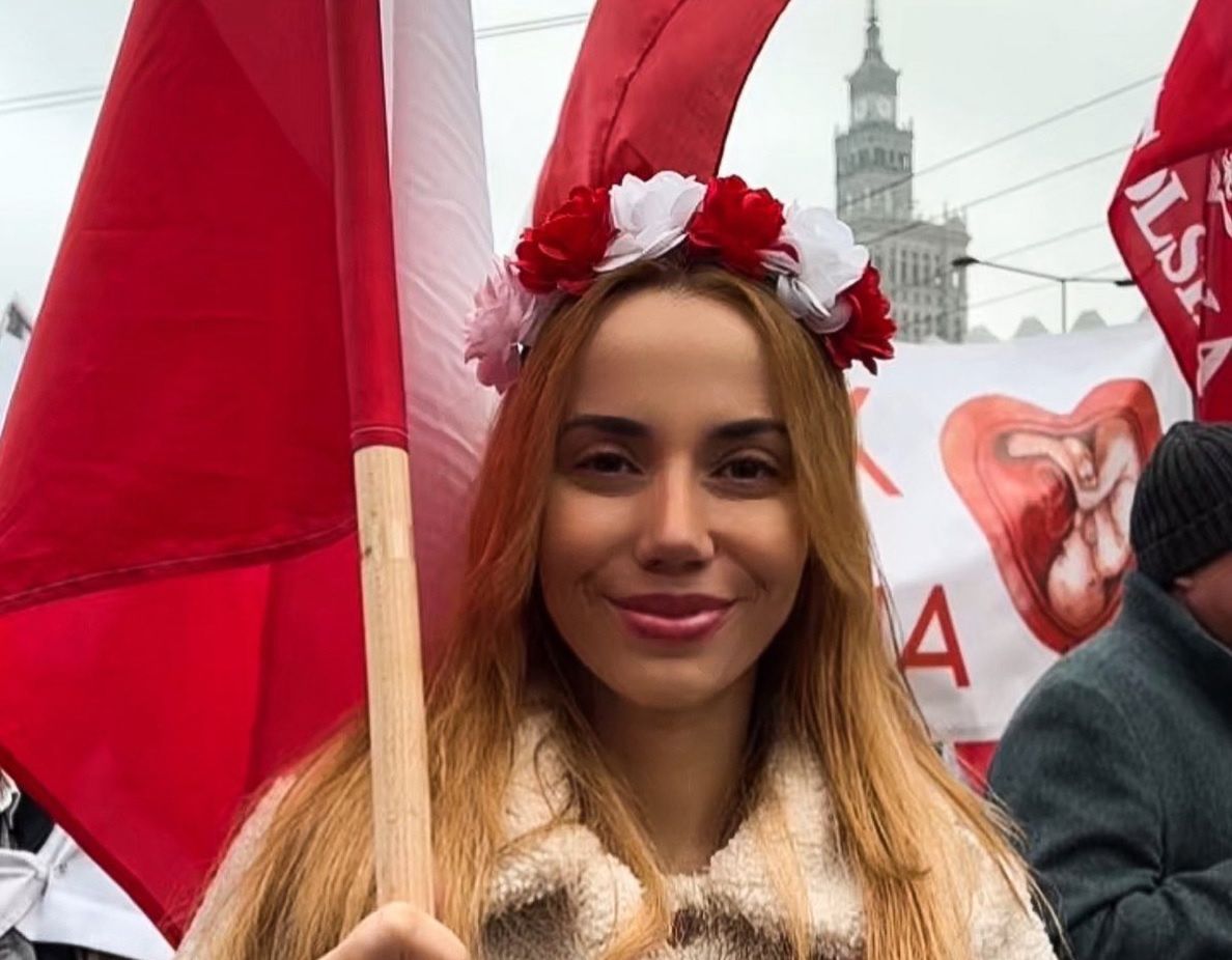Marianna Schreiber na Marszu Niepodległości. Przyszła wyrazić sprzeciw