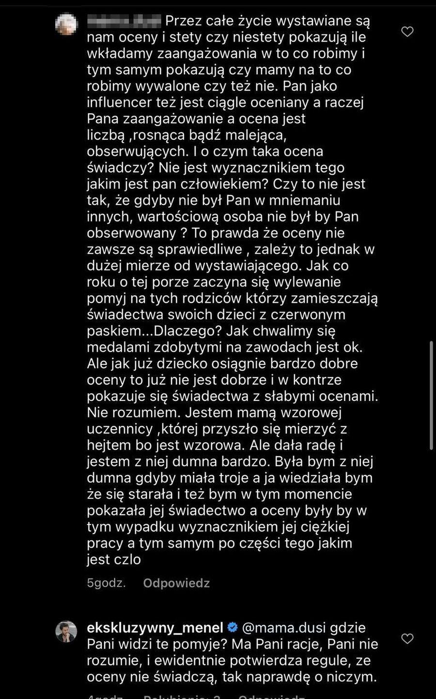 Ekskluzywny Menel