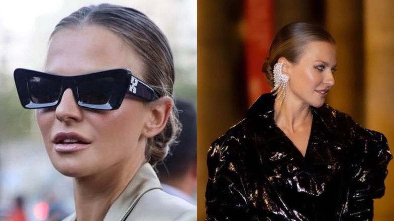 Anna Lewandowska na pokazie Isabel Marant