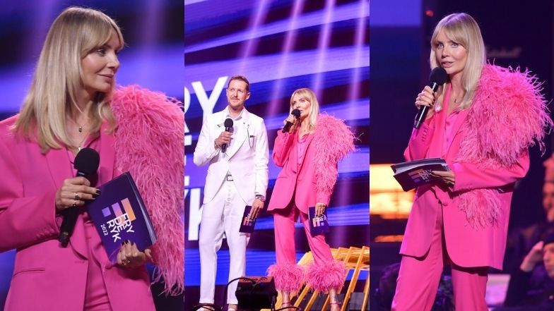 Fryderyki 2022. Agnieszka Woźniak-Starak prowadzi galę odziana w pióra