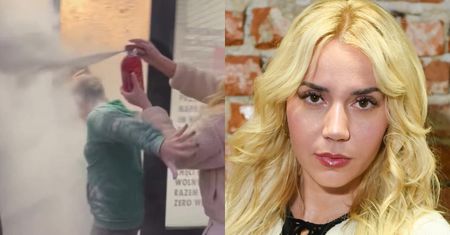 Policja komentuje atak Marianny Schreiber na aktywistę Ostatniego Pokolenia