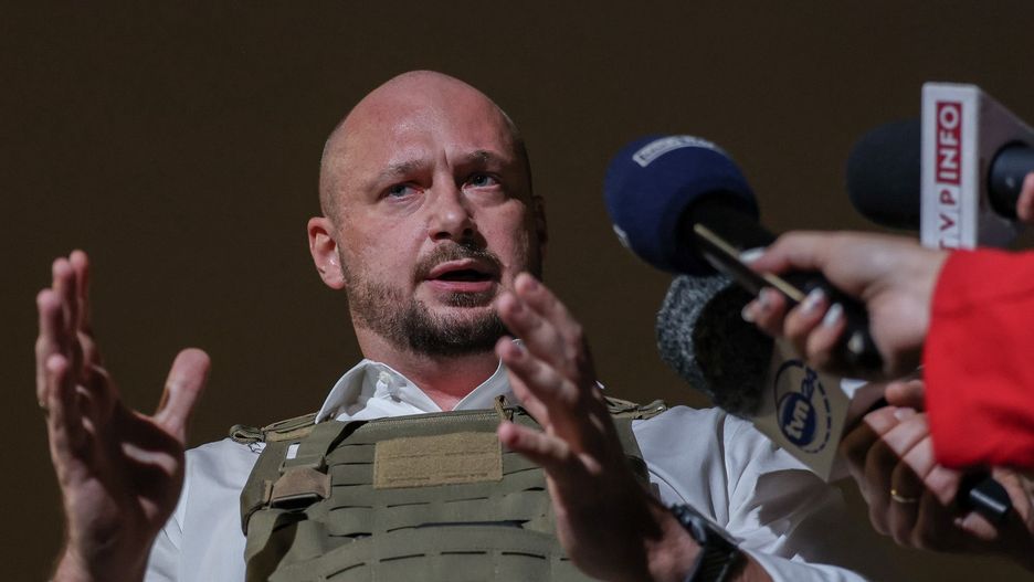 Jacek Siewiera, szef BBN podczas wizyty w Izraelu