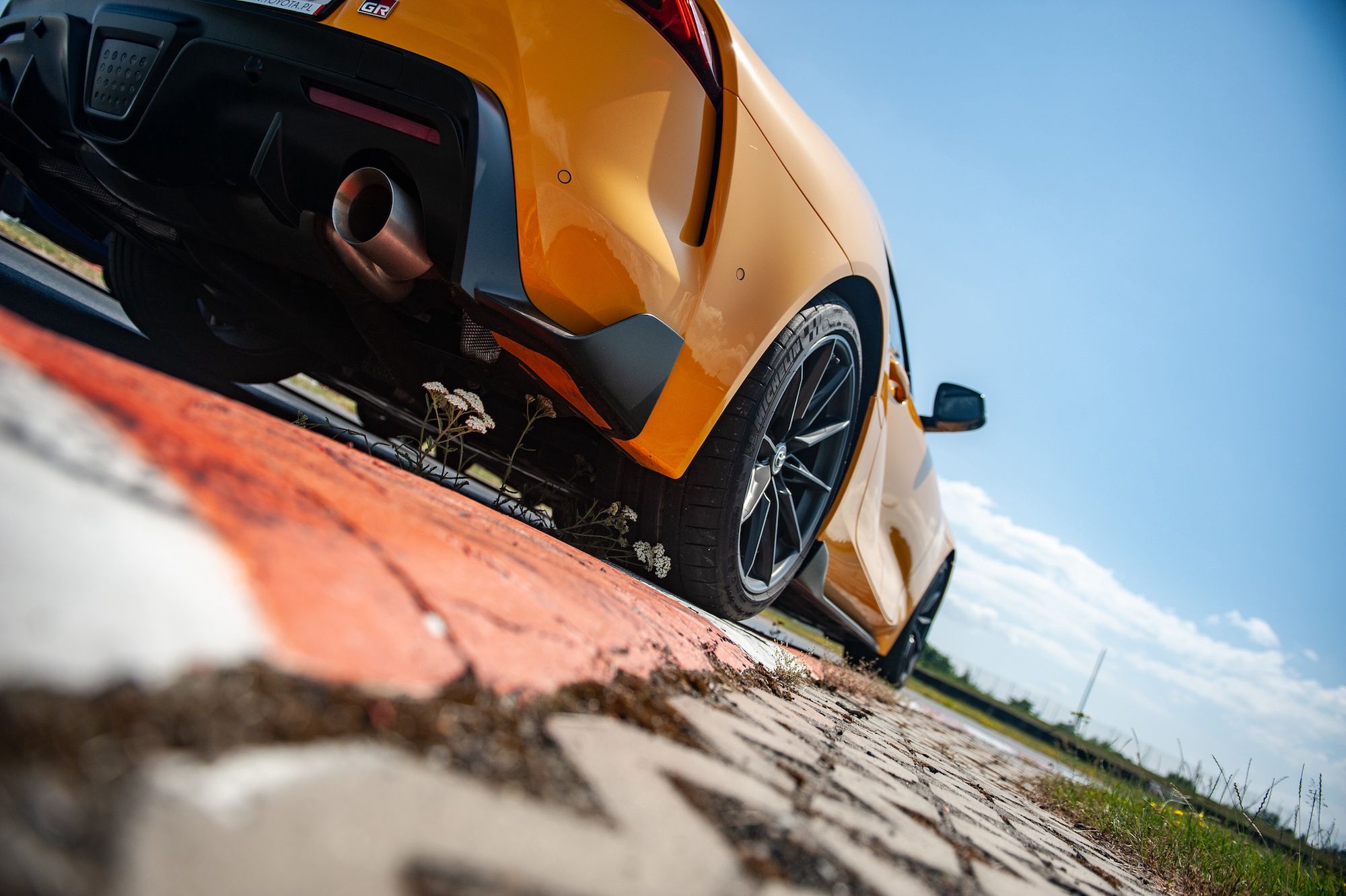Toyoty GR na torze Słomczyn