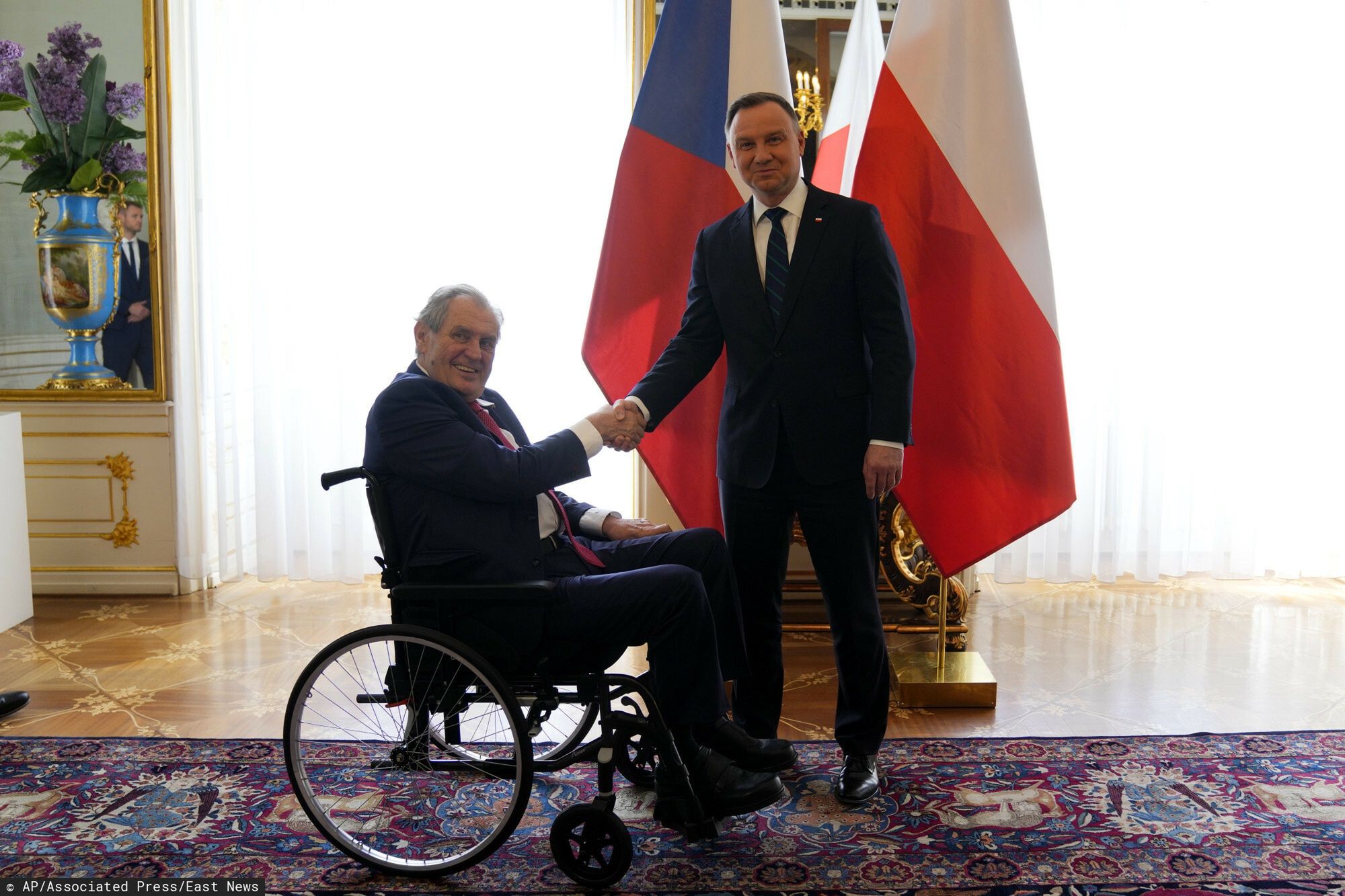 Prezydent Andrzej Duda z wizytą w Pradze w 2022 roku