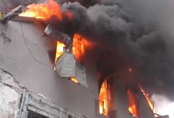 Zmasowane ataki bombowe w Ukrainie. Najnowsze nagranie służb ze Lwowa