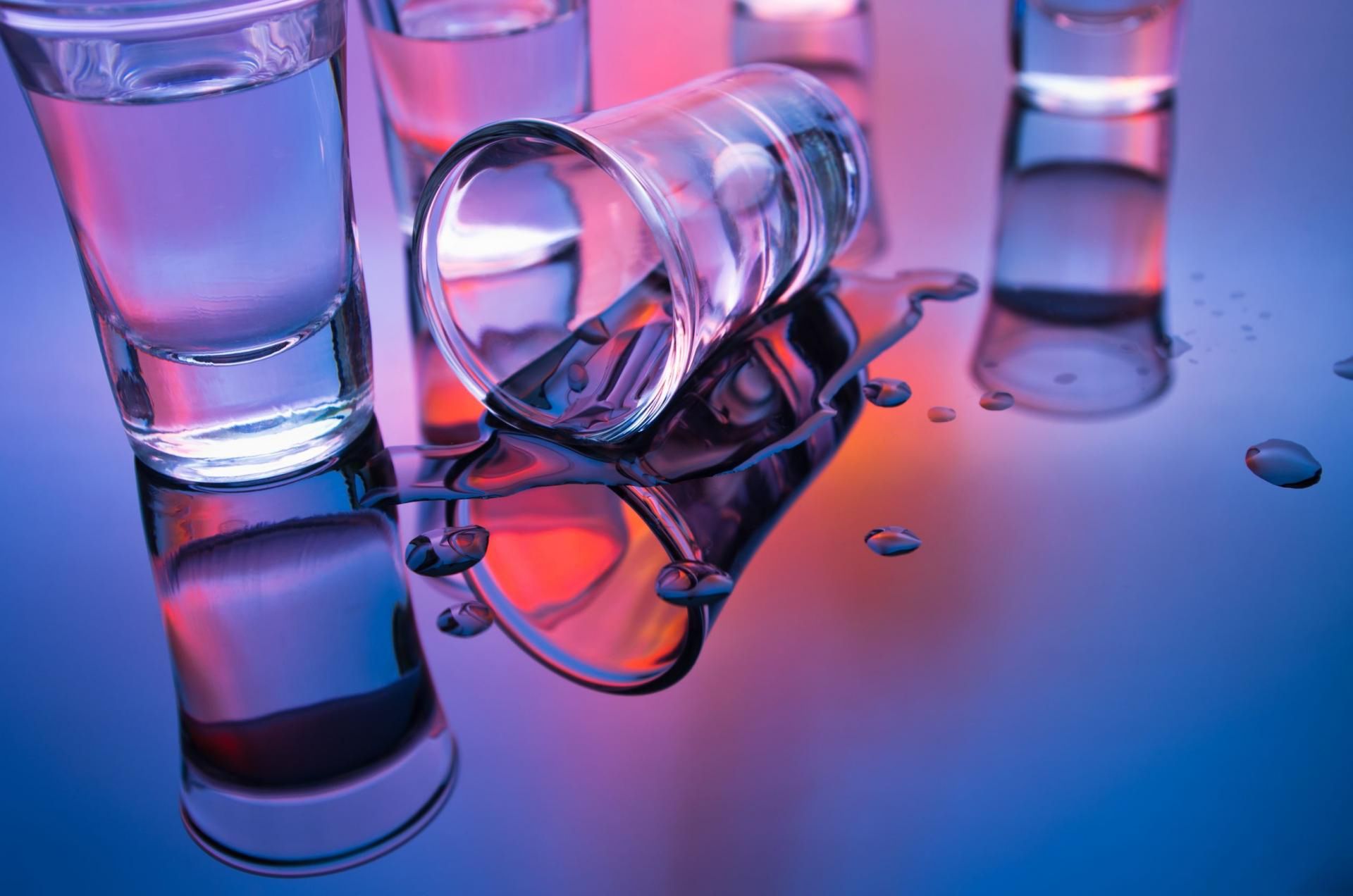 Wódka nie jest dobrym wyjście dla osób na diecie