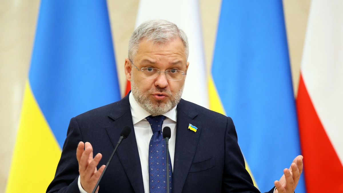 Umowa stowarzyszeniowa Ukrainy z MAE
Fot. Pawel Wodzynski/East News, Warszawa, 19.07.2022. KPRM. Ceremonia podpisania dokumentow stowarzyszeniowych Ukrainy z Miedzynarodowa Agencja Energetyczna.
N/z: minister energetyki Ukrainy Herman Halszczenko
Pawel Wodzynski