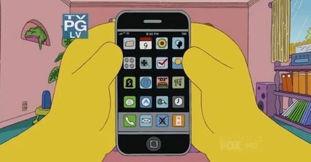 Jakich aplikacji używa Homer Simpson na iPhonie?
