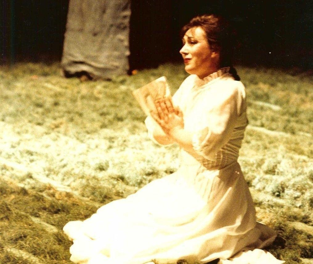 Maria Sartova jako Tatiana w „Eugeniuszu Onieginie”, Teatr Wielki w Łodzi © archiwum prywatne