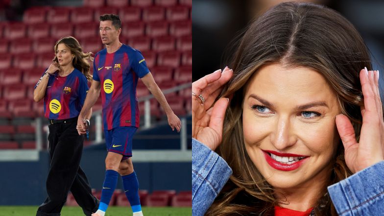 Anna Lewandowska gwiazdą pożegnania męża z FC Barceloną