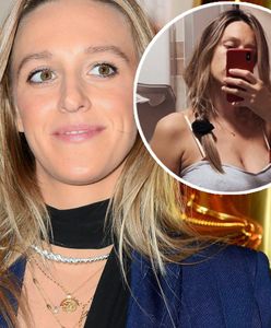 Żebrowska pokazała się dwa dni po porodzie. "Z tego brzuszka, po 9 miesiącach, wyszedł człowiek"