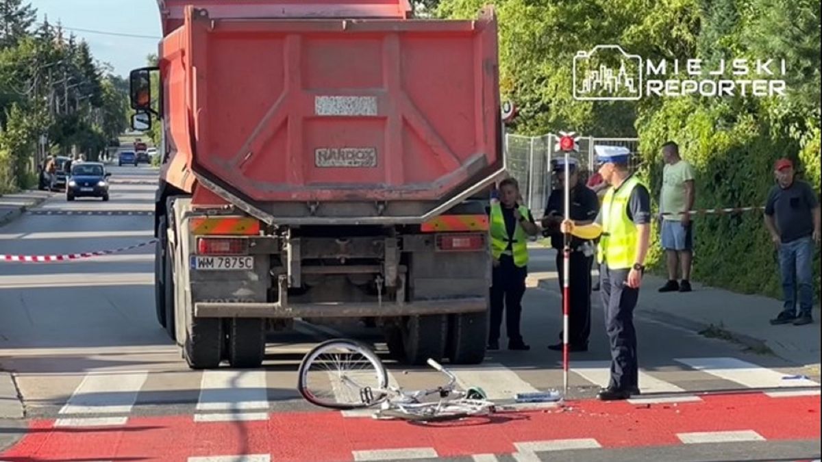 Śmiertelny wypadek w Wesołej.