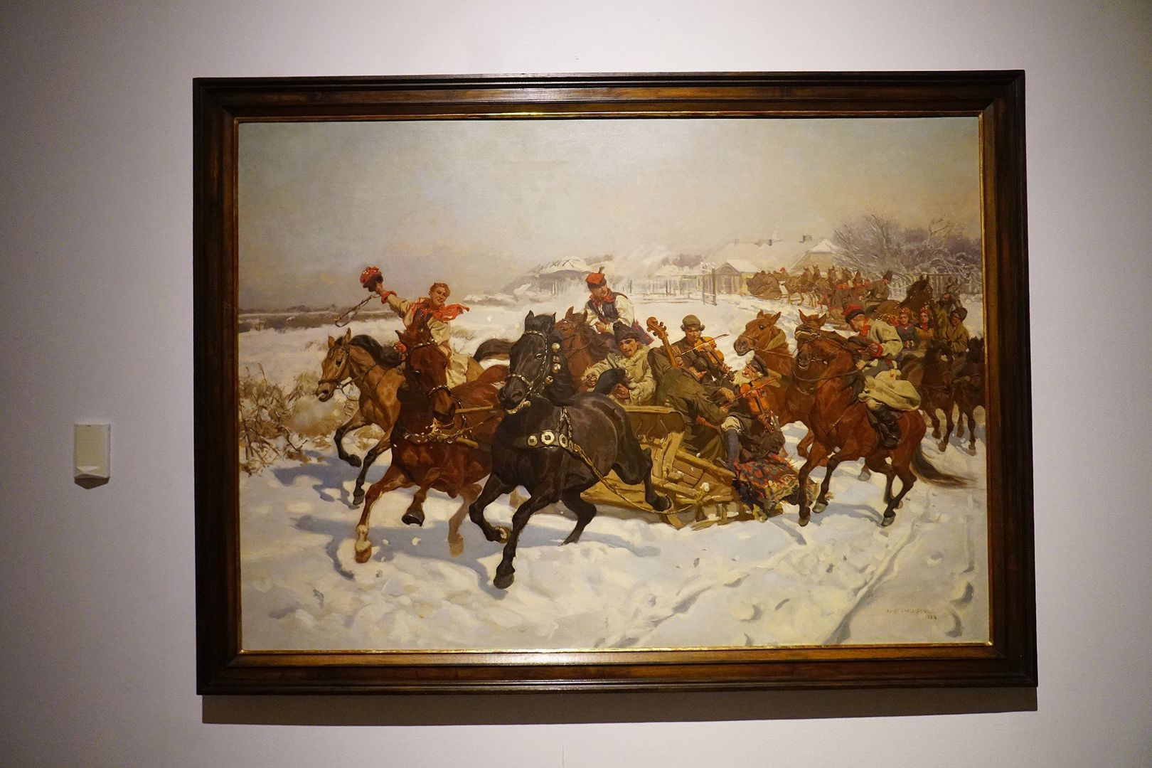 Galeria Sztuki Polskiej w głównym gmachu Muzeum Narodowego w Poznaniu.