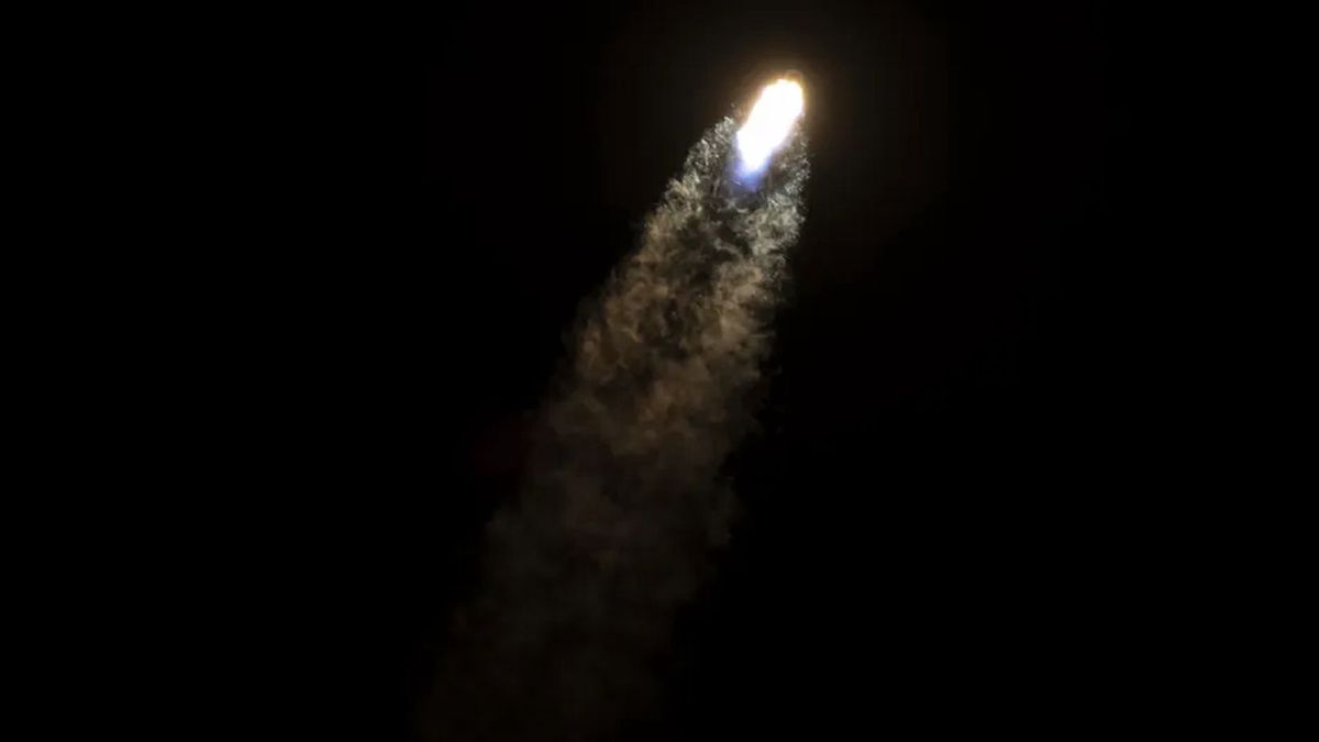 Start rakiety Falcon 9, zdjęcie poglądowe