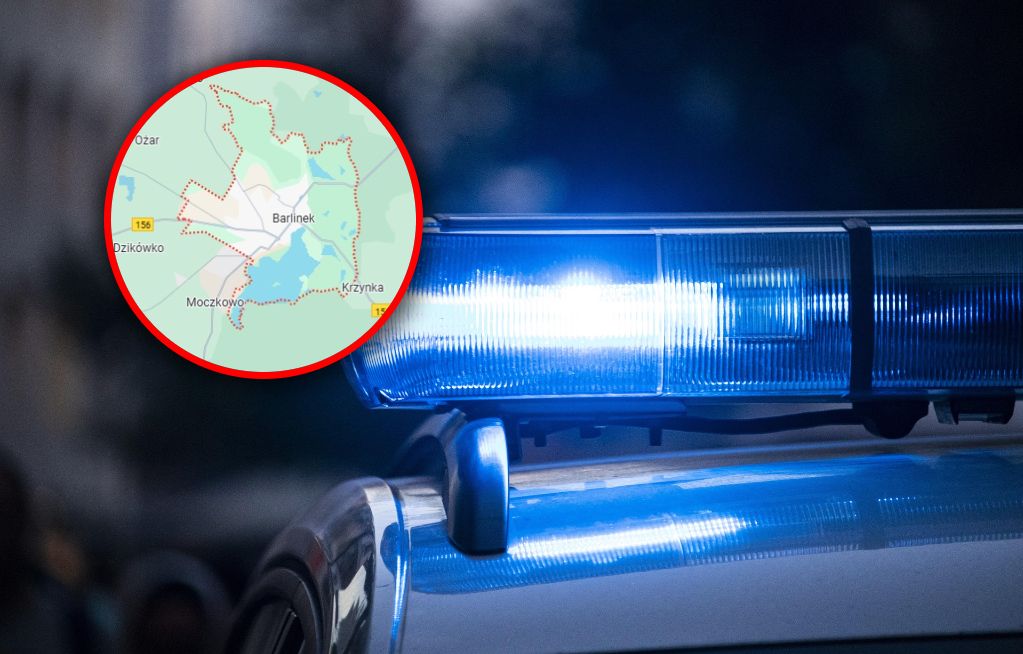 Pijana policjantka na stacji benzynowej. Rozbroił ją świadek