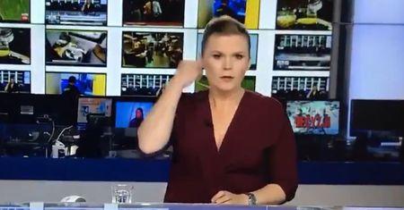 Wpadka w TVN24. Prezenterka przyłapana w programie na żywo