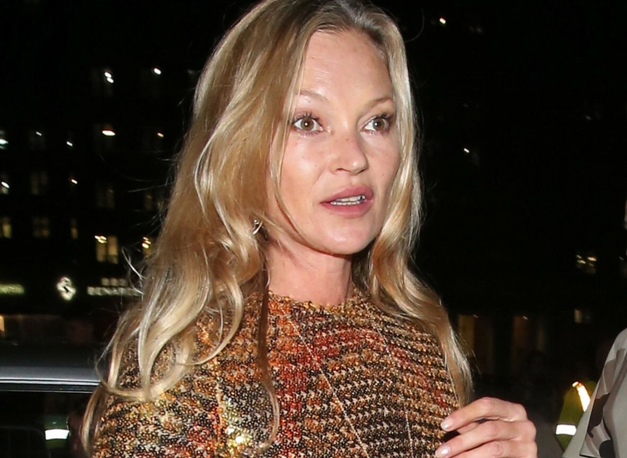 Kate Moss w zaskakującej stylizacji 