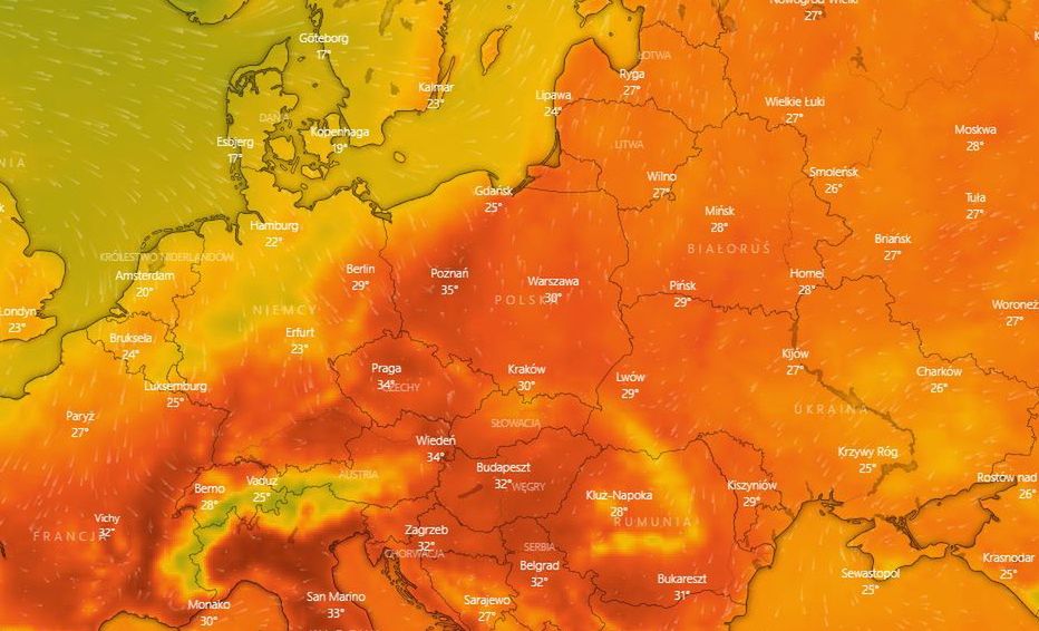 Do Polski znów nadciąga upał